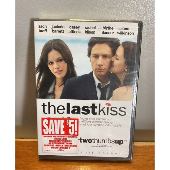 The Last Kiss RomCom DVD Zach Braff Rachel Bilson New Sealed - Picture 1 of 2